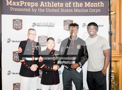 Thumbnail 2 in Marines H.S. Male Athlete of the Month - Peyton Woulard photogallery.