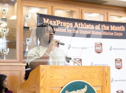 Thumbnail 2 in Marines H.S. Male Athlete of the Month - Peyton Woulard photogallery.