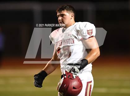 Thumbnail 2 in Brother Martin @ Archbishop Rummel (LHSAA D1 Round 1 Playoff) photogallery.