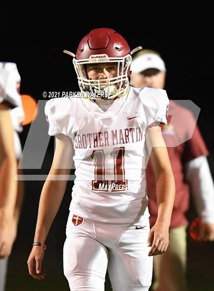 Thumbnail 1 in Brother Martin @ Archbishop Rummel (LHSAA D1 Round 1 Playoff) photogallery.