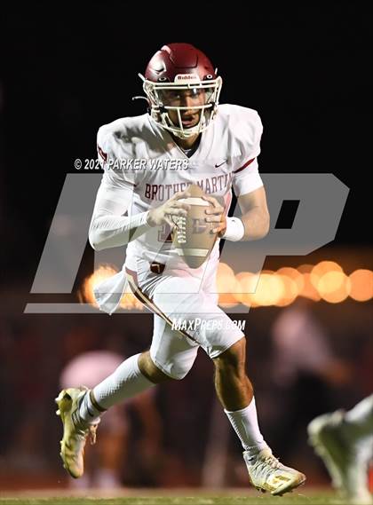 Thumbnail 1 in Brother Martin @ Archbishop Rummel (LHSAA D1 Round 1 Playoff) photogallery.