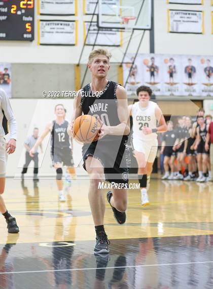 Thumbnail 3 in Maple Mountain @ Cottonwood (UHSAA 5A First Round) photogallery.