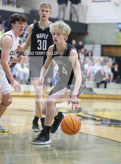 Thumbnail 3 in Maple Mountain @ Cottonwood (UHSAA 5A First Round) photogallery.