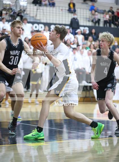 Thumbnail 3 in Maple Mountain @ Cottonwood (UHSAA 5A First Round) photogallery.