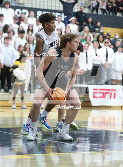 Thumbnail 2 in Maple Mountain @ Cottonwood (UHSAA 5A First Round) photogallery.