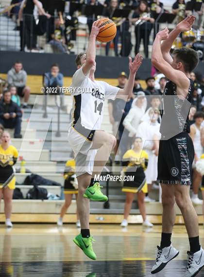 Thumbnail 3 in Maple Mountain @ Cottonwood (UHSAA 5A First Round) photogallery.