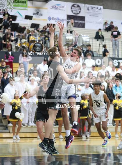 Thumbnail 2 in Maple Mountain @ Cottonwood (UHSAA 5A First Round) photogallery.