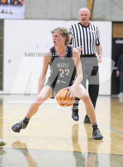 Thumbnail 3 in Maple Mountain @ Cottonwood (UHSAA 5A First Round) photogallery.