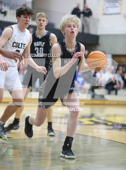 Thumbnail 1 in Maple Mountain @ Cottonwood (UHSAA 5A First Round) photogallery.