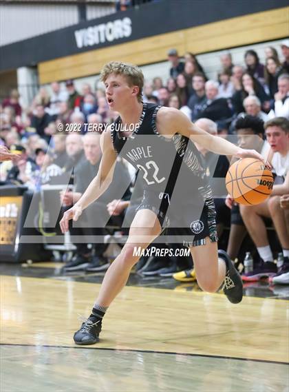 Thumbnail 3 in Maple Mountain @ Cottonwood (UHSAA 5A First Round) photogallery.