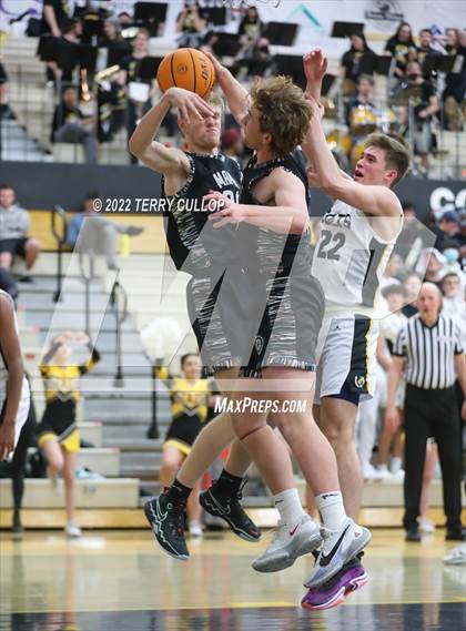 Thumbnail 3 in Maple Mountain @ Cottonwood (UHSAA 5A First Round) photogallery.