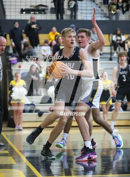 Thumbnail 3 in Maple Mountain @ Cottonwood (UHSAA 5A First Round) photogallery.