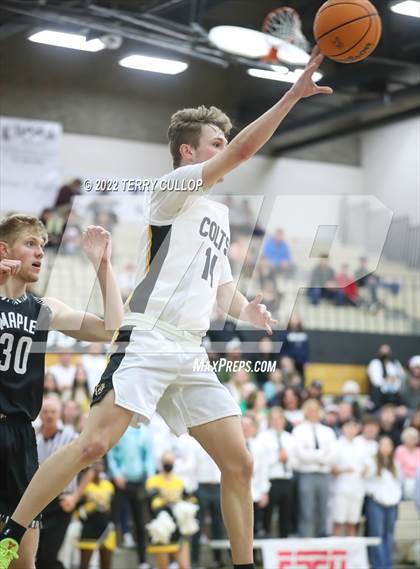 Thumbnail 3 in Maple Mountain @ Cottonwood (UHSAA 5A First Round) photogallery.