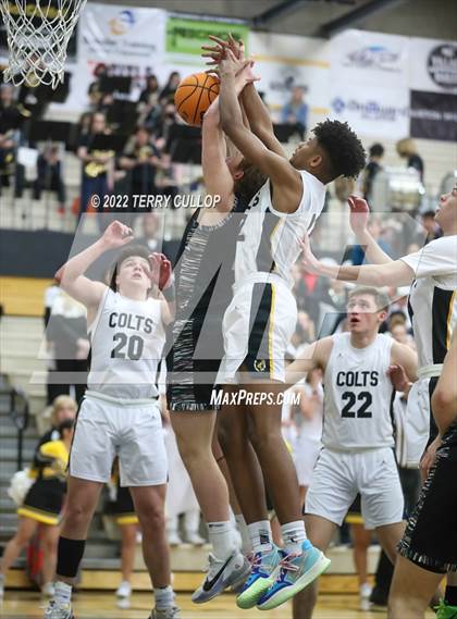 Thumbnail 1 in Maple Mountain @ Cottonwood (UHSAA 5A First Round) photogallery.