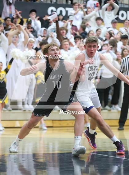 Thumbnail 3 in Maple Mountain @ Cottonwood (UHSAA 5A First Round) photogallery.