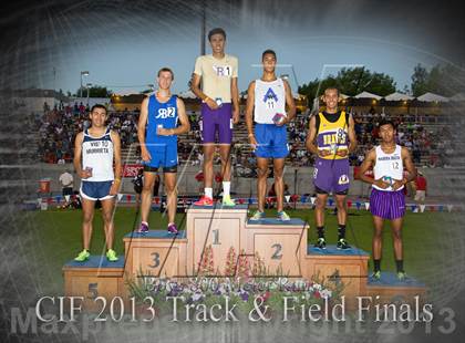 Thumbnail 3 in CIF State Track & Field Championships (Boys Podium Awards/Posters) photogallery.