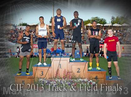 Thumbnail 1 in CIF State Track & Field Championships (Boys Podium Awards/Posters) photogallery.