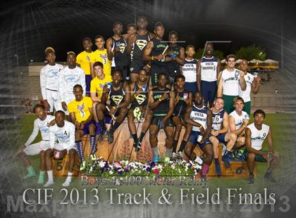 Thumbnail 2 in CIF State Track & Field Championships (Boys Podium Awards/Posters) photogallery.