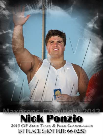 Thumbnail 1 in CIF State Track & Field Championships (Boys Podium Awards/Posters) photogallery.