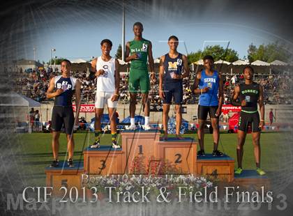 Thumbnail 2 in CIF State Track & Field Championships (Boys Podium Awards/Posters) photogallery.