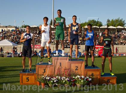 Thumbnail 1 in CIF State Track & Field Championships (Boys Podium Awards/Posters) photogallery.