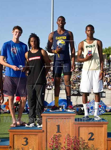 Thumbnail 3 in CIF State Track & Field Championships (Boys Podium Awards/Posters) photogallery.