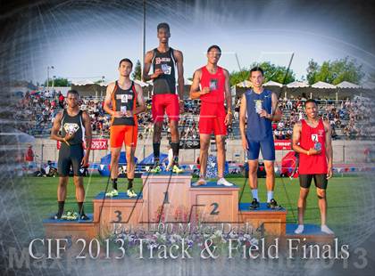 Thumbnail 1 in CIF State Track & Field Championships (Boys Podium Awards/Posters) photogallery.