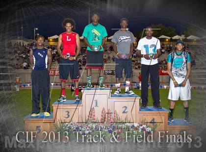 Thumbnail 1 in CIF State Track & Field Championships (Boys Podium Awards/Posters) photogallery.