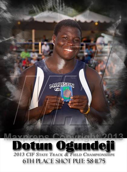 Thumbnail 1 in CIF State Track & Field Championships (Boys Podium Awards/Posters) photogallery.