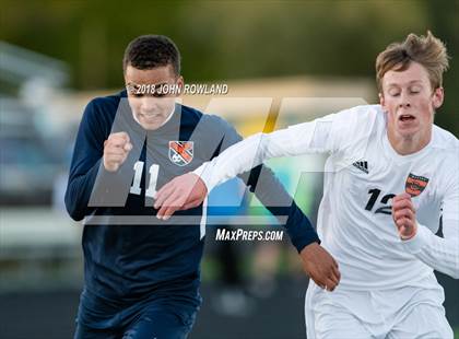 Thumbnail 1 in Hersey vs. Evanston (IHSA 3A Regional Semifinal) photogallery.