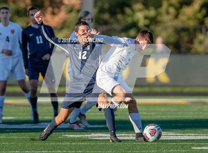 Thumbnail 1 in Hersey vs. Evanston (IHSA 3A Regional Semifinal) photogallery.