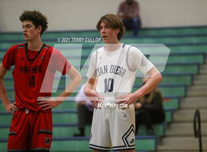 Thumbnail 1 in West vs. Juan Diego (Eagle Holiday Shootout) photogallery.