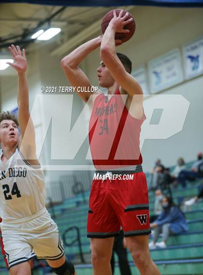 Thumbnail 3 in West vs. Juan Diego (Eagle Holiday Shootout) photogallery.
