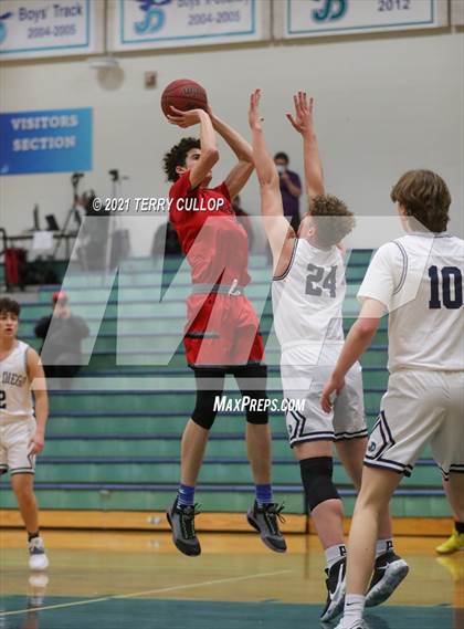 Thumbnail 2 in West vs. Juan Diego (Eagle Holiday Shootout) photogallery.