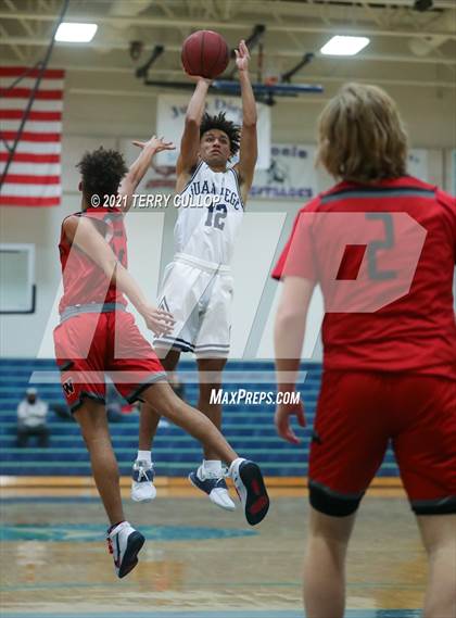 Thumbnail 1 in West vs. Juan Diego (Eagle Holiday Shootout) photogallery.