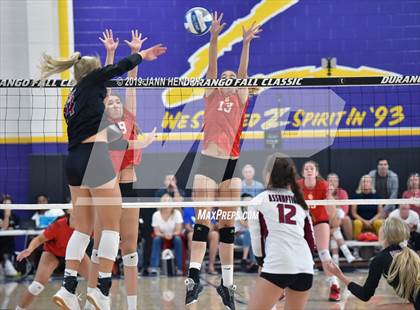Thumbnail 1 in Cathedral Catholic vs. Assumption (Durango Fall Classic) photogallery.