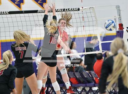Thumbnail 1 in Cathedral Catholic vs. Assumption (Durango Fall Classic) photogallery.