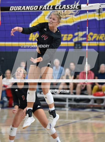 Thumbnail 2 in Cathedral Catholic vs. Assumption (Durango Fall Classic) photogallery.
