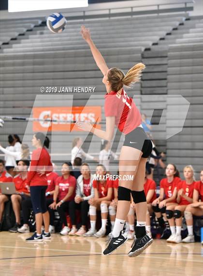 Thumbnail 1 in Cathedral Catholic vs. Assumption (Durango Fall Classic) photogallery.