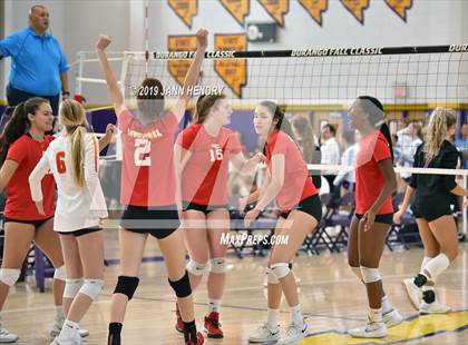 Thumbnail 1 in Cathedral Catholic vs. Assumption (Durango Fall Classic) photogallery.