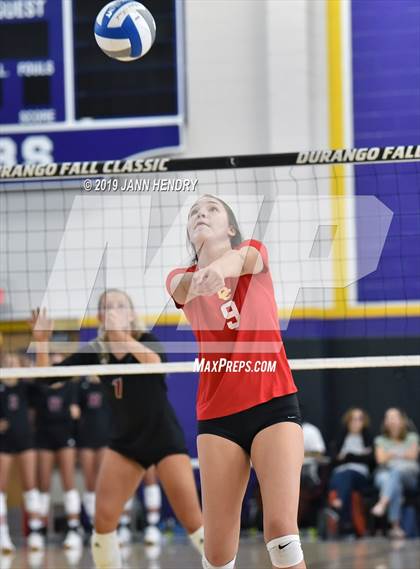 Thumbnail 2 in Cathedral Catholic vs. Assumption (Durango Fall Classic) photogallery.