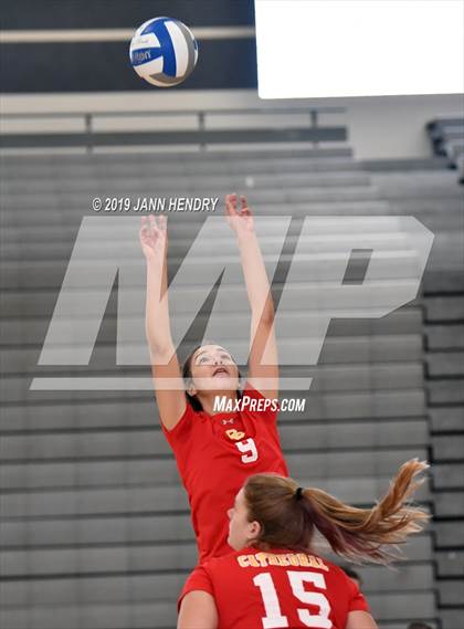 Thumbnail 1 in Cathedral Catholic vs. Assumption (Durango Fall Classic) photogallery.