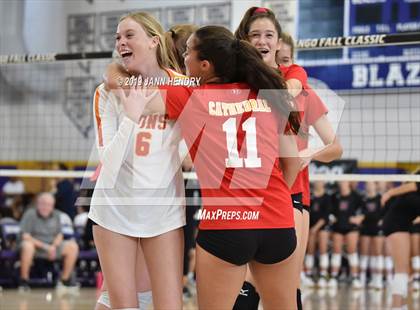Thumbnail 3 in Cathedral Catholic vs. Assumption (Durango Fall Classic) photogallery.