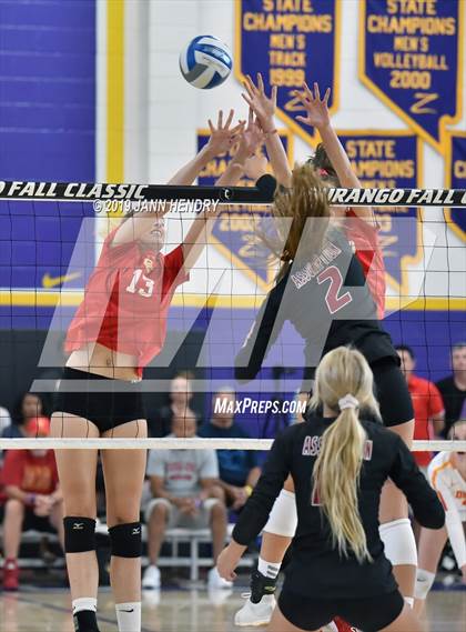 Thumbnail 2 in Cathedral Catholic vs. Assumption (Durango Fall Classic) photogallery.