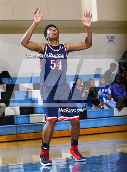 Thumbnail 3 in Brentwood School vs. Price (MLK Day Showdown) photogallery.