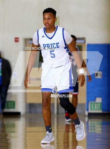 Thumbnail 3 in Brentwood School vs. Price (MLK Day Showdown) photogallery.
