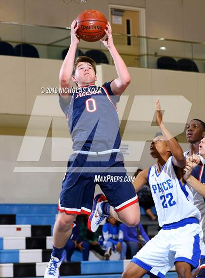 Thumbnail 1 in Brentwood School vs. Price (MLK Day Showdown) photogallery.