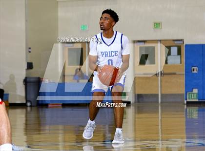 Thumbnail 2 in Brentwood School vs. Price (MLK Day Showdown) photogallery.
