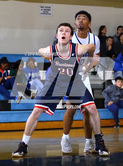 Thumbnail 2 in Brentwood School vs. Price (MLK Day Showdown) photogallery.