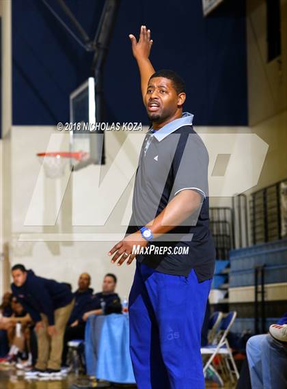 Thumbnail 1 in Brentwood School vs. Price (MLK Day Showdown) photogallery.